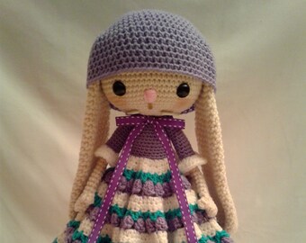 COCO BUNNY Crochet Amigurumi Doll - Crochet Easter Bunny Rabbit