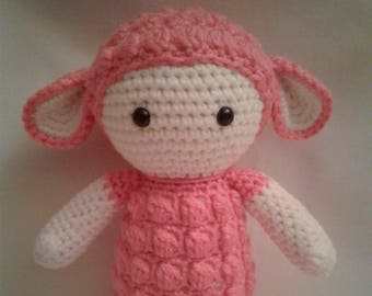 LUPA el cordero - Crochet Amigurumi - Hecho a mano crochet amigurumi - oveja de cordero