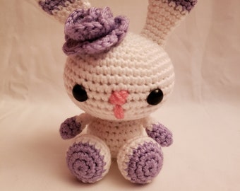 PETUNIA = Easter Bunny - Handmade Crochet Amigurumi