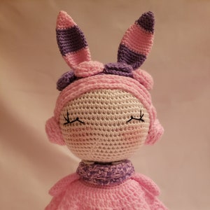 CLARA BUNNY - Handmade Crochet Amigurumi