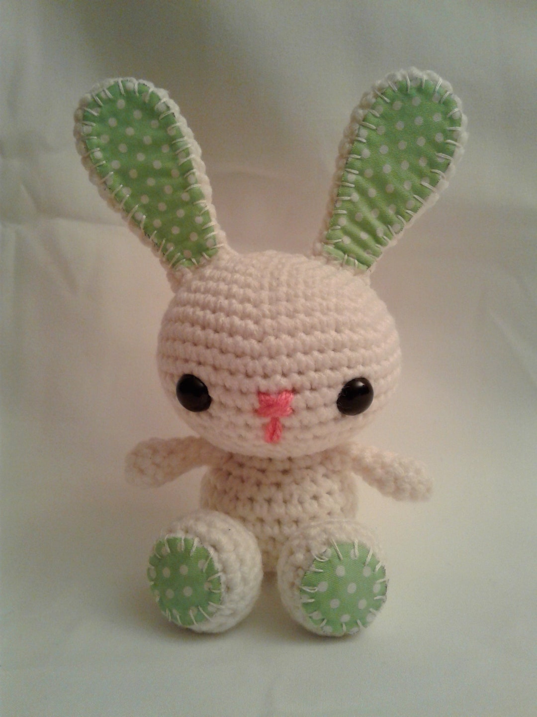 JELLY BEAN Easter Bunny Handmade Crochet Amigurumi Etsy
