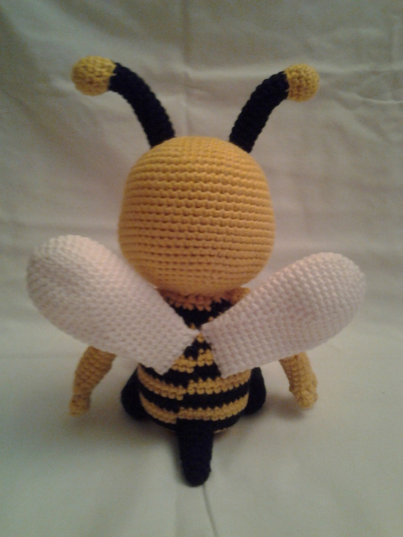 PATTERN Baby Bee Bumble Crochet Amigurumi Pattern image 5