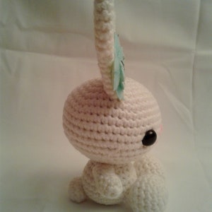 BUTTERFLY 2 Easter Bunny Handmade Crochet Amigurumi image 4