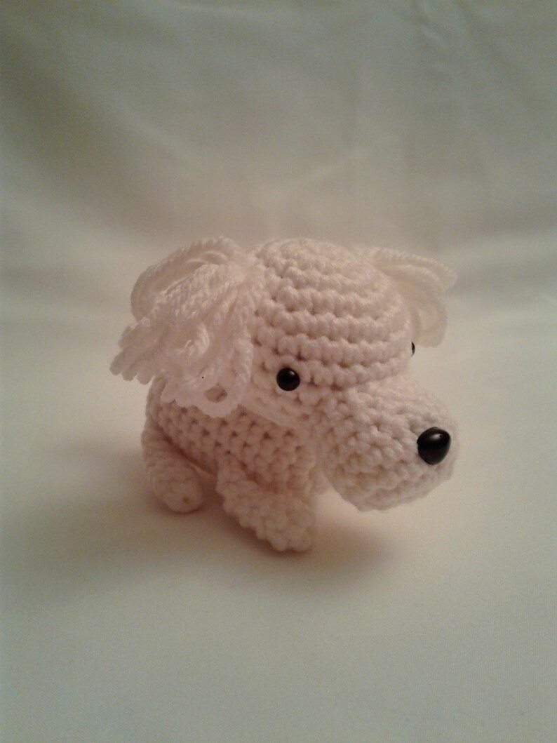 TOY POODLE Crochet Amigurumi Crochet Dog Crochet Puppy