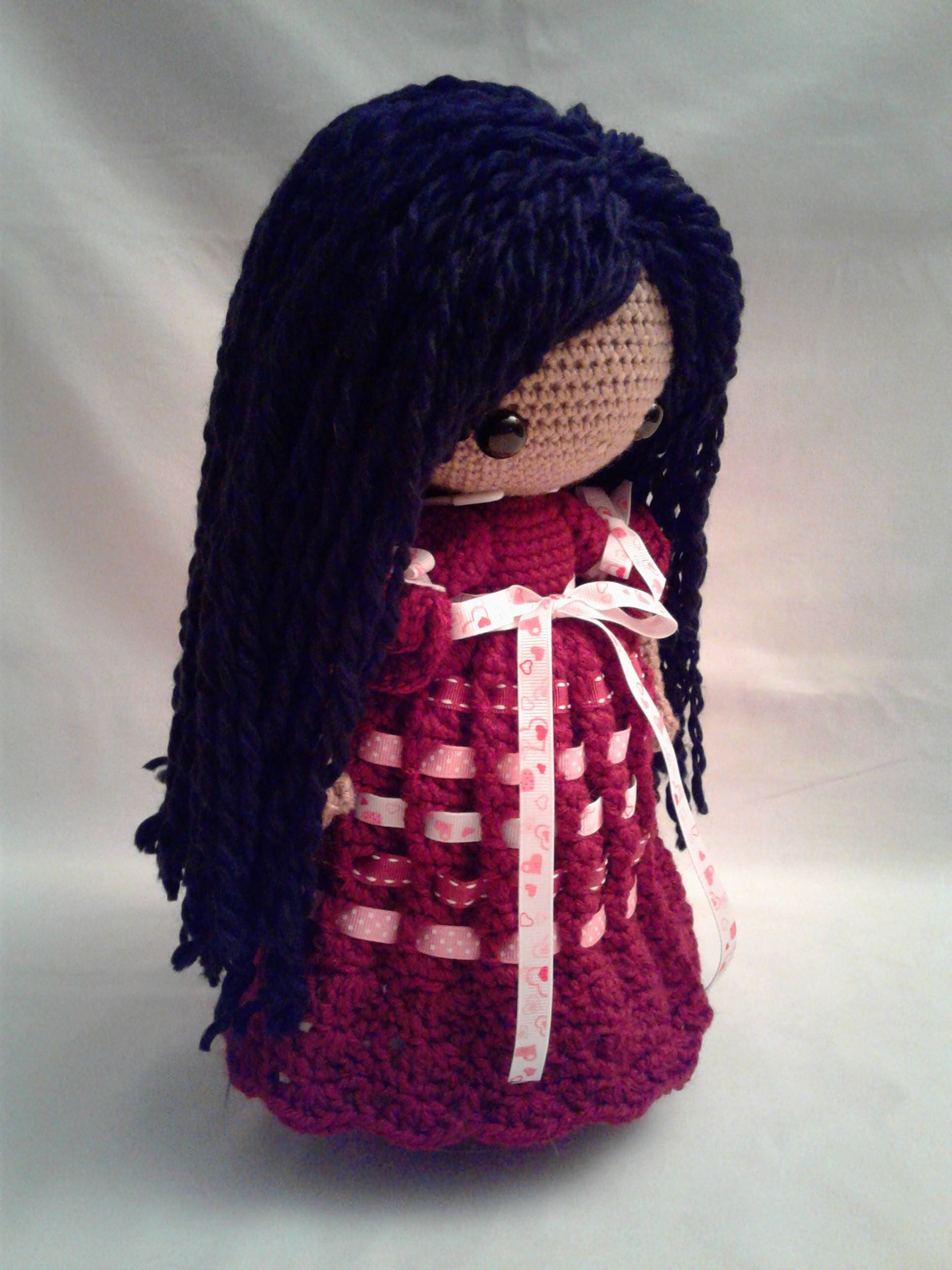 ANGELA Crochet Amigurumi Doll Crochet Girl Doll | Etsy