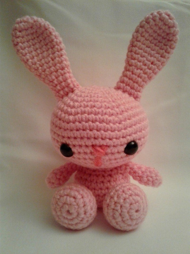 CANDY Easter Bunny Handmade Crochet Amigurumi image 1