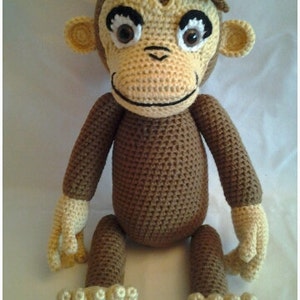 PATTERN Chimp George Crochet Amigurumi Pattern image 3