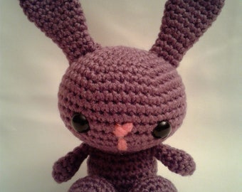 PLUM = Easter Bunny - Handmade Crochet Amigurumi