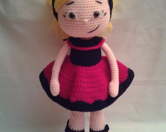 Muñeca Amigurumi de ganchillo ALYA - Muñeca de ganchillo