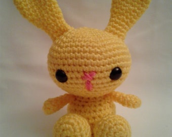CORN = Easter Bunny - Handmade Crochet Amigurumi