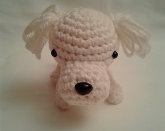 TOY POODLE - Crochet Amigurumi - Crochet Dog, Crochet Puppy