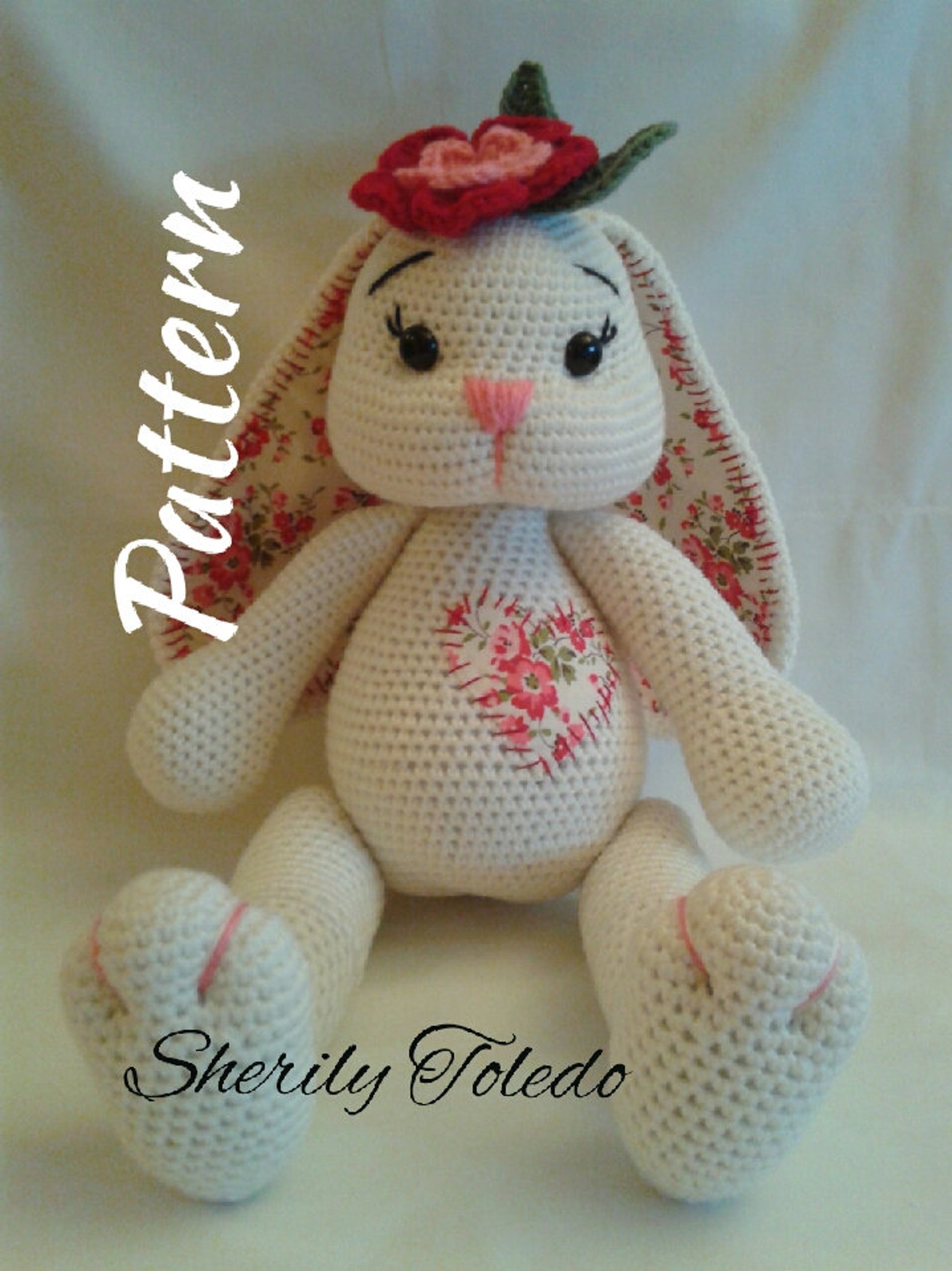 PATTERN Baby Bunny Blossom Crochet Amigurumi Pattern Etsy