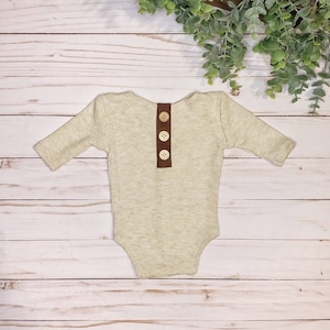 Hank--Newborn  Romper--Newborn Outfit--Newborn Photo Prop--Baby boy Romper--Newborn Clothing--Photography Props--Newborn Outfit