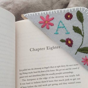 Embroidered Bookmark