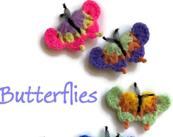 Scrubbies - Butterflies - Choose 2 Through 5 - Pot Scrubbers