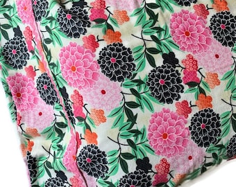 Zenia Flower Pillowcase - Flannel - Pillow Cover - Flower Lover - Zenias -  Room Decor