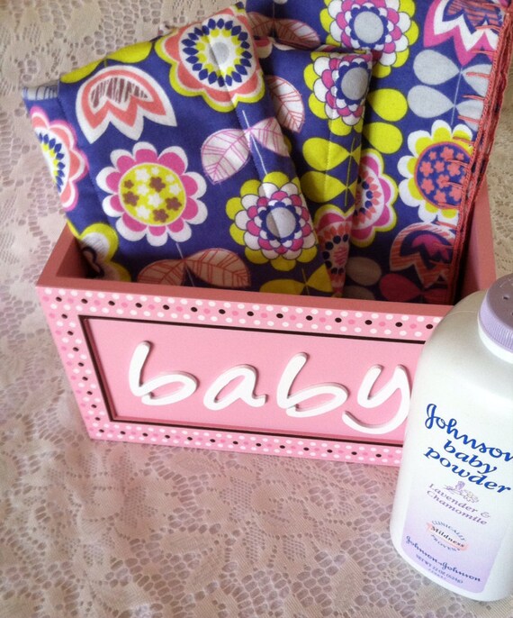 Items similar to Baby Swaddle/Burp Cloth, 1 Pink Swaddle Blanket w