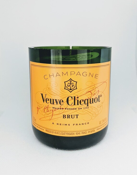 Veuve Clicquot Luxury Gift Champagne Candle Recycled Etsy