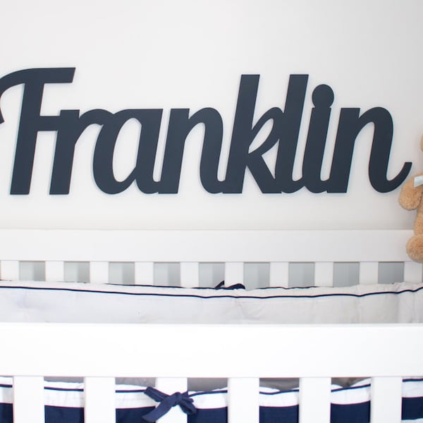 Navy Blue Nursery Etsy