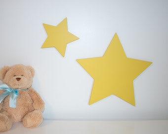 Wood Stars |  baby nursery decor | Star Nursery |  yellow stars |  twinkle twinkle little star | Love you to the moon and back | baby shower