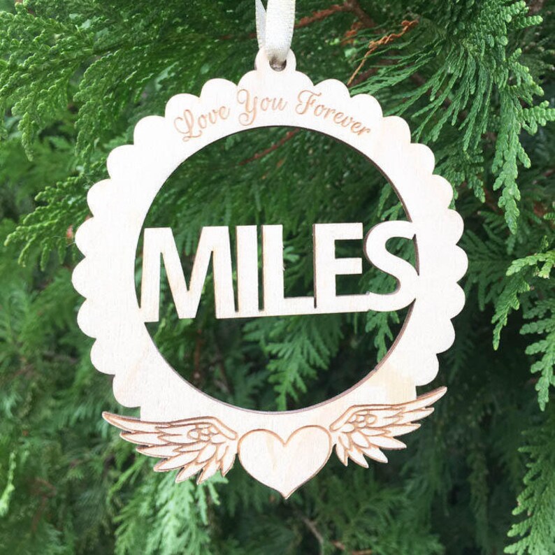 angel baby christmas ornament