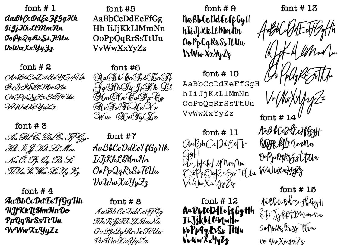 Printed Letter Font Name Sign 11 12 Letters Baby Name Etsy