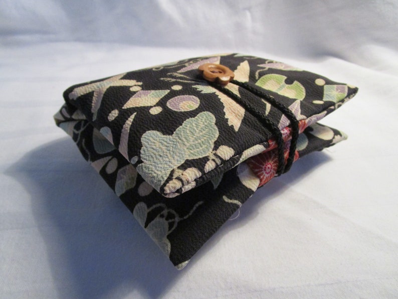 24cmx13cm Kleenex Carring Kimono Fabric Case made with vintage silk Japanese kimono fabric
