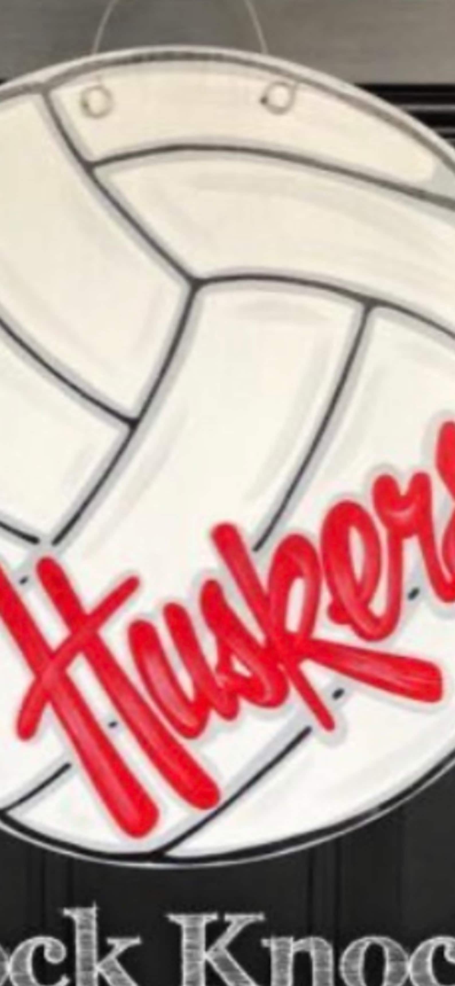 Husker Volleyball Etsy
