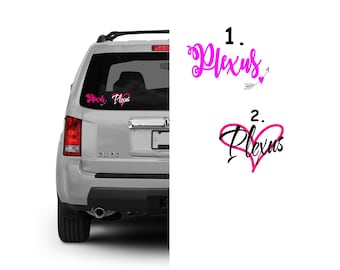 Plexus Car Decal