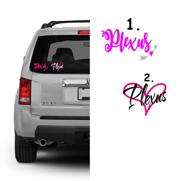 Plexus Car Decal