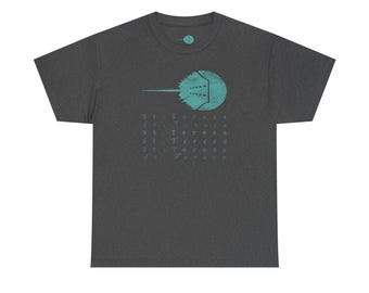 Horseshoe Crab Silhouette T-Shirt - St. Teresa Beach Florida