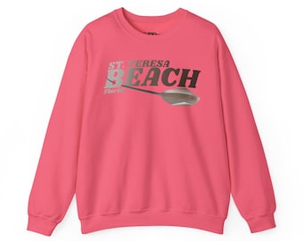 St. Teresa Beach Crewneck Sweatshirt - Forgotten Coast Cozy Pullover