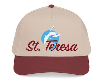Cappellino da spiaggia St. Teresa Dolphin a profilo medio, Florida Beach
