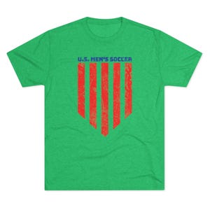 US Men's Soccer Shirt - American Pride USMNT Tri-Blend Envy