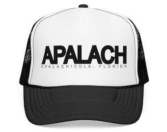 APALACH foam trucker hat - Apalachicola, Florida
