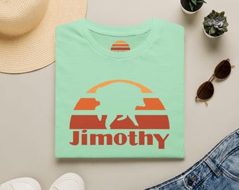T-shirt Jimothy Raccoon Sunset Hero Wildlife
