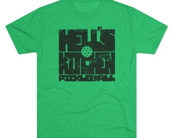 Hell's Kitchen Pickleball Large Block Letter Graphic Shirt