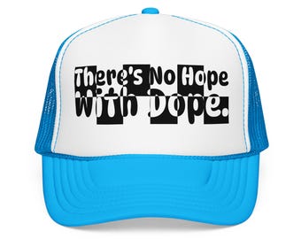No hay esperanza con la gorra de camionero de espuma Dope / Retroceso de los 90 Salvado por la campana