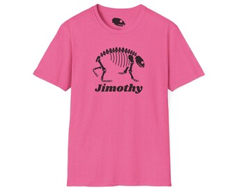 T-shirt Jimothy Raccoon Skeleton Wildlife