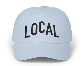 Gorra bordada LOCAL / Gorra de béisbol ajustable