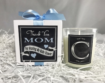 PERSONALIZED Hostess Candle Gift, Shower Hostess, Thank You Gift, Wedding Shower Hostess, Baby Shower Hostess Sprinkle, Bridesmaid Thank You