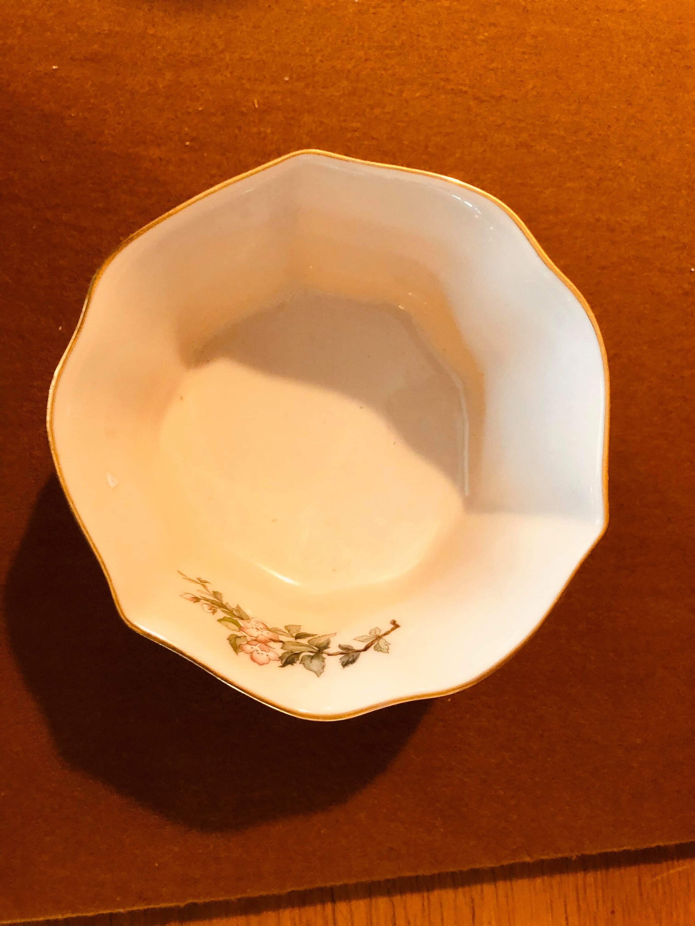 Vintage Lenox Serenade Bowl With 24k Gold Trim Etsy