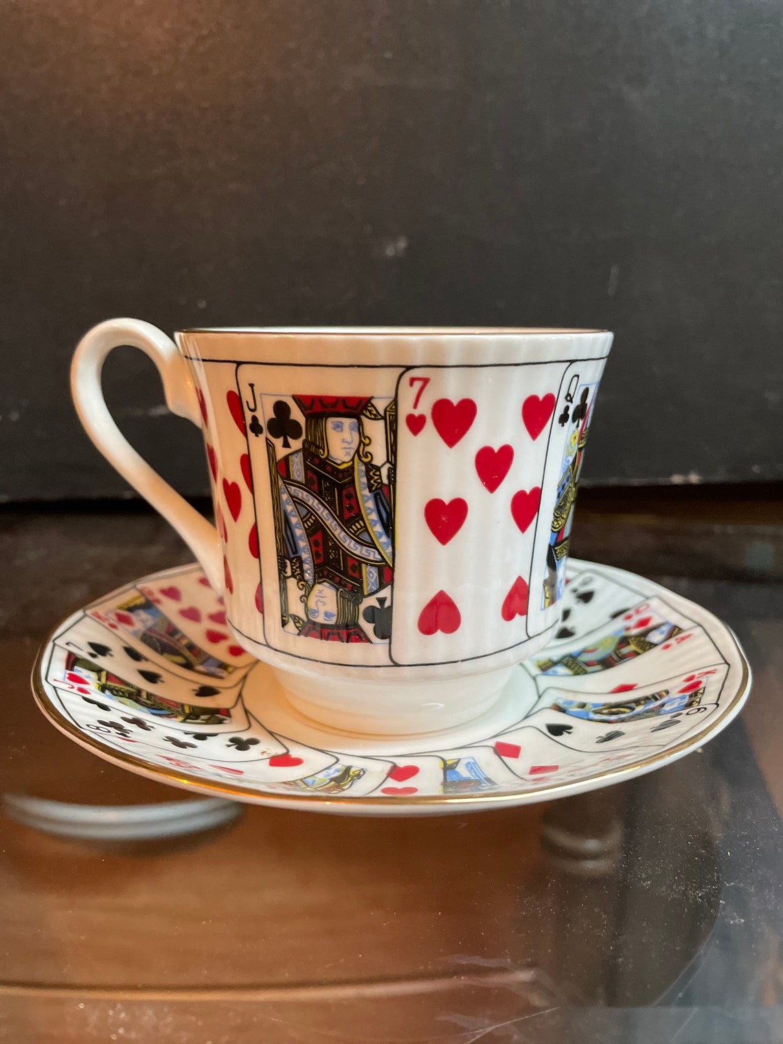 Elizabethan Staffordshire Fine Bone China England Cut for Etsy