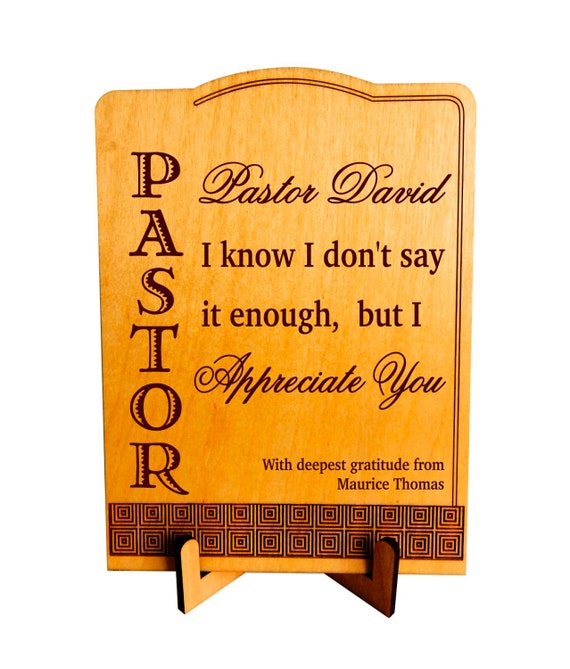 Personalized Pastor Gift Gifts For Appreciation Day Youth | Etsy