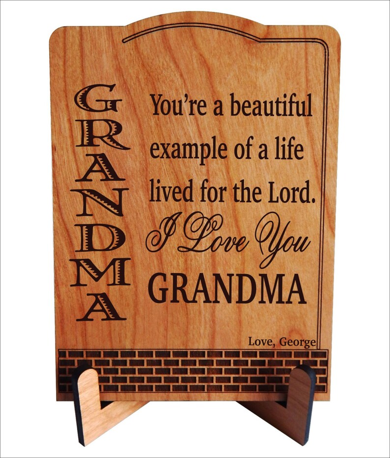 Grandmother Gift Gifts for Grandma From Granddaughter Etsy