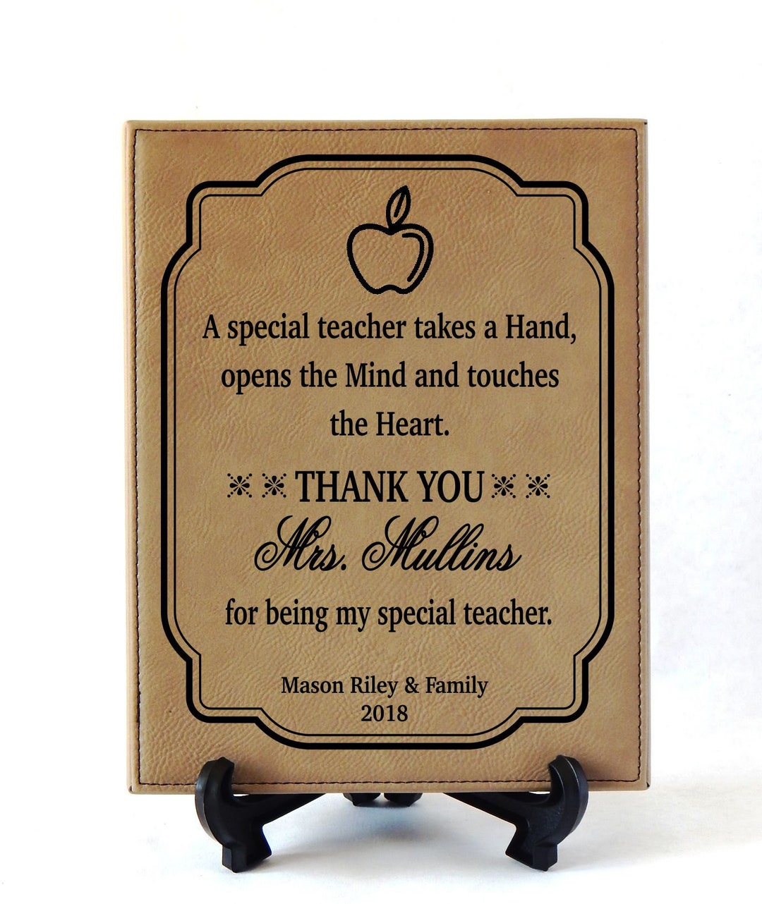 Personalized Apple Gift for Teacher Teachers Thank You Gifts - Etsy