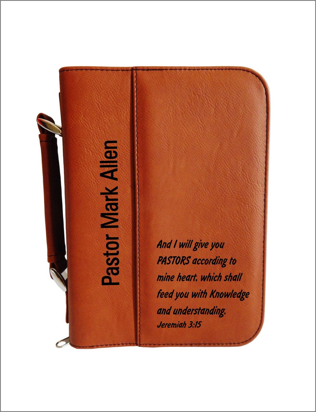 Personalized Gifts for Pastor Anniversary Gift Appreciation Bible Cover