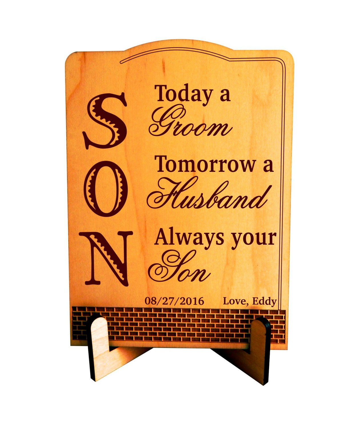 Father of the Groom Gift from Son Parents Wedding Gifts