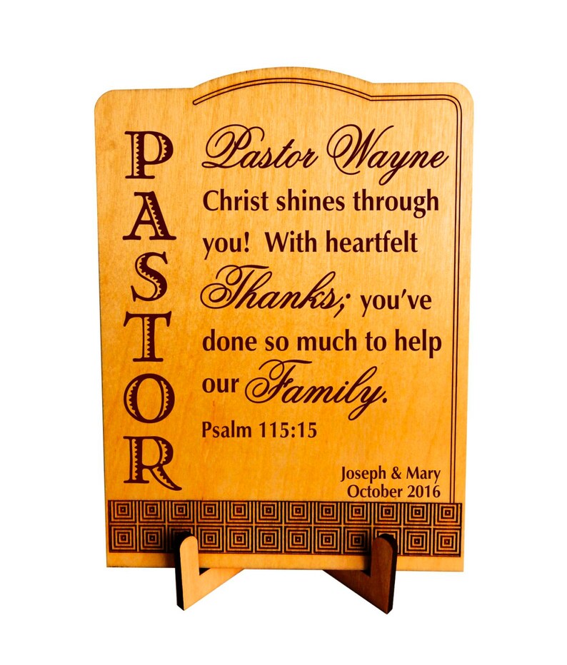 Ordination Gift For Pastor Anniversary Sign Priest | Etsy