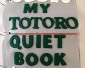 Totoro Quiet Book pattern